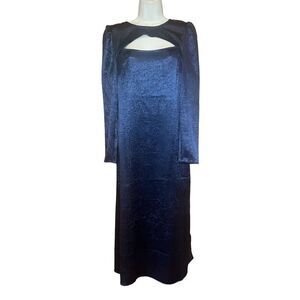 Baum Und Pferdgarten Aneto cut-out midi dress in Navy NWT Blazer Size 36/4